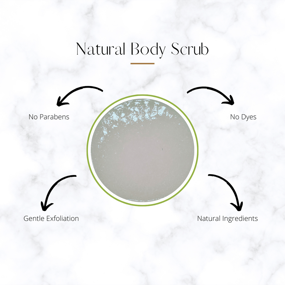 body scrub - Unscented Sugar Scrub - The Lavish Essentials
