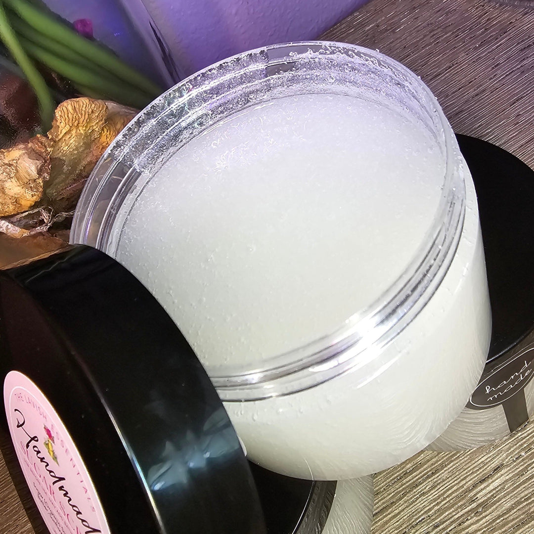 body scrub - Unscented Sugar Scrub - The Lavish Essentials