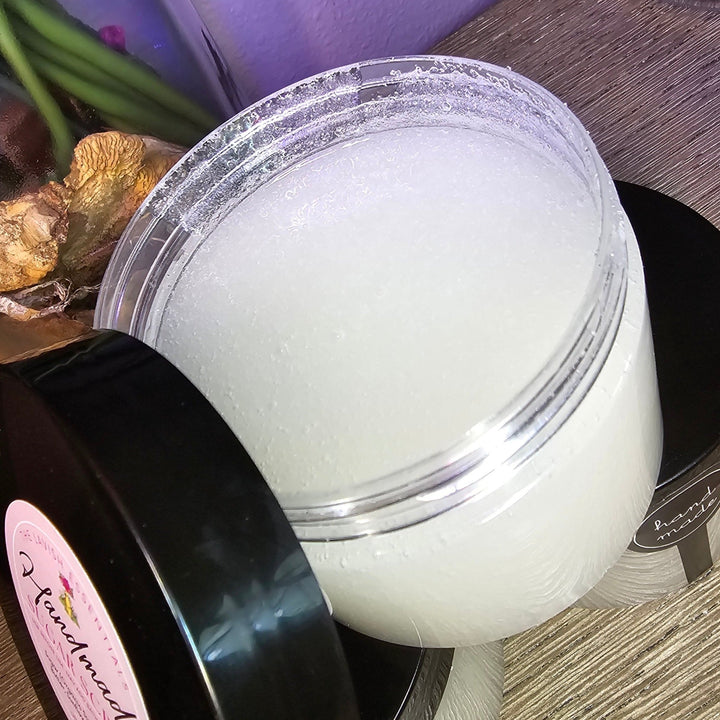 body scrub - Unscented Sugar Scrub - The Lavish Essentials