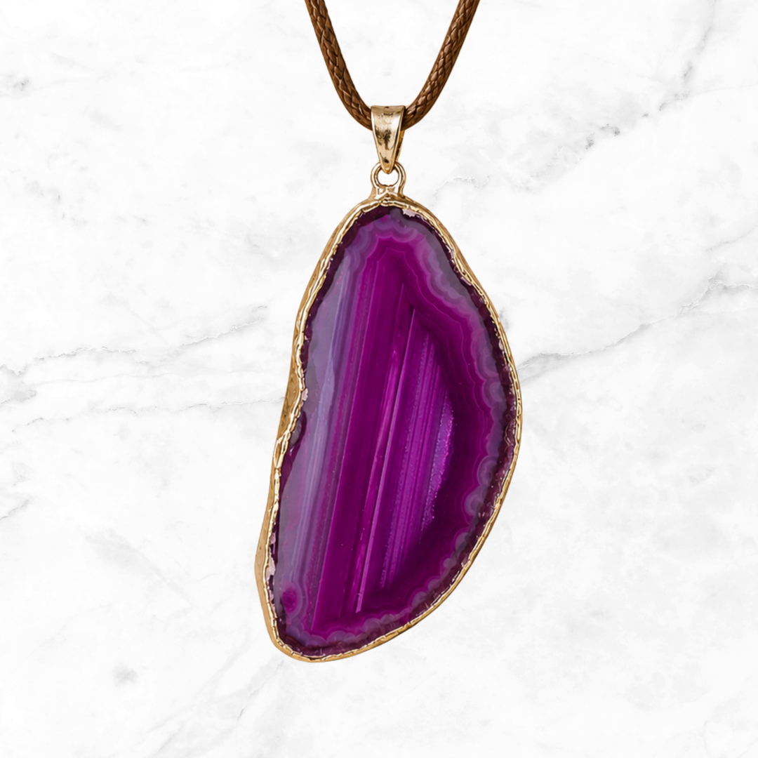 Agate Slab Necklace