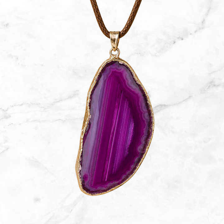 Agate Slab Necklace
